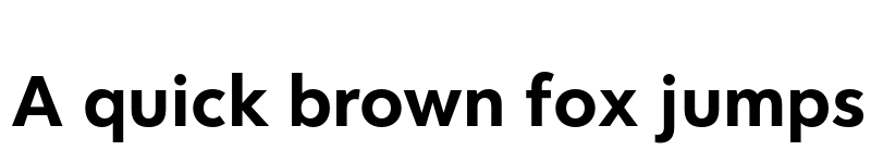 Preview of FONTSPRING DEMO - Clarika Office Geometric Bold font