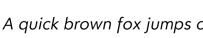 Preview of FONTSPRING DEMO - Clarika Office Geometric Italic font