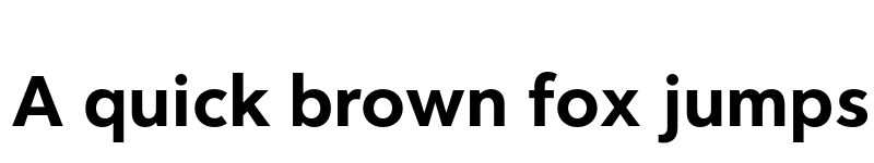 Preview of FONTSPRING DEMO - Clarika Office Grotesque Bold font