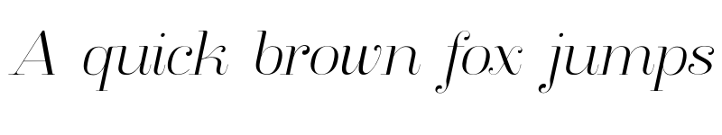 Preview of FONTSPRING DEMO - Clarize Light Italic font