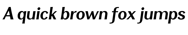 Preview of FONTSPRING DEMO - Clasica Sans Bold Italic font