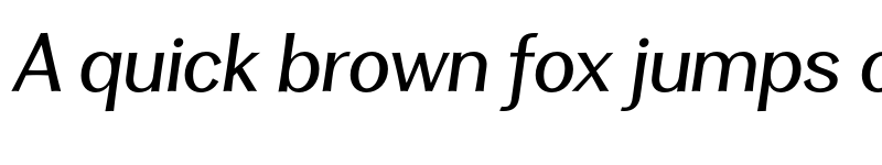 Preview of FONTSPRING DEMO - Clasica Sans Italic font