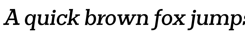 Preview of FONTSPRING DEMO - Clasica Slab Bold Bold Italic font