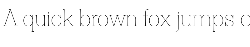 Preview of FONTSPRING DEMO - Clasica Slab Thin Thin font