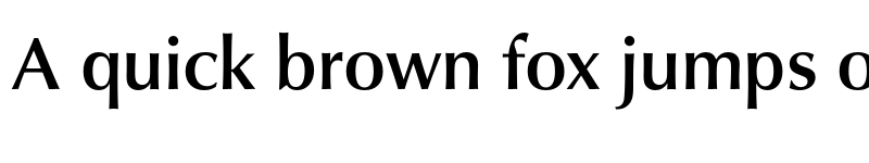 Preview of FONTSPRING DEMO - ClassicoURWMed Regular font