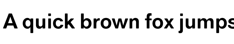 Preview of FONTSPRING DEMO - ClassicSansRounded Bold font