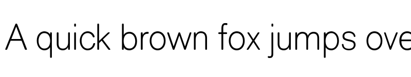 Preview of FONTSPRING DEMO - ClassicSansRounded XLight Regular font