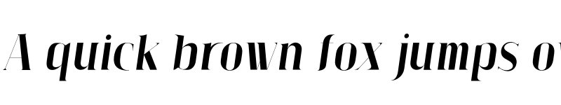 Preview of FONTSPRING DEMO - Claudia Fiesta Thin Italic font