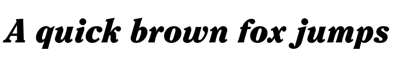 Preview of FONTSPRING DEMO - Clearface FS Medium Bold Italic font