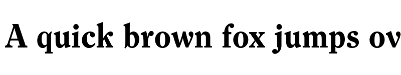 Preview of FONTSPRING DEMO - Clearface Pro Heavy Regular font