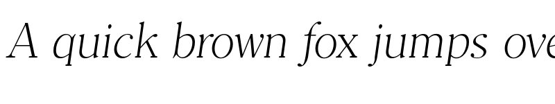 Preview of FONTSPRING DEMO - Clearface Serial Xlight Italic font