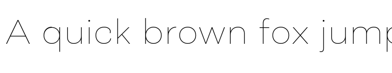 Preview of FONTSPRING DEMO - Closer Thin Regular font