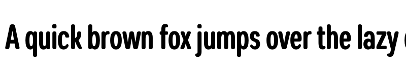 Preview of FONTSPRING DEMO - Coben Condensed Bold Regular font