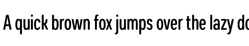 Preview of FONTSPRING DEMO - Coben Condensed Medium Regular font