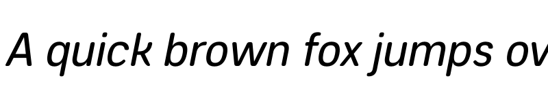 Preview of FONTSPRING DEMO - Coben Italic font