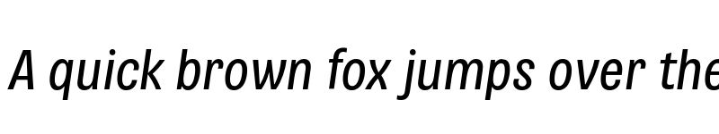 Preview of FONTSPRING DEMO - Cobre Italic font