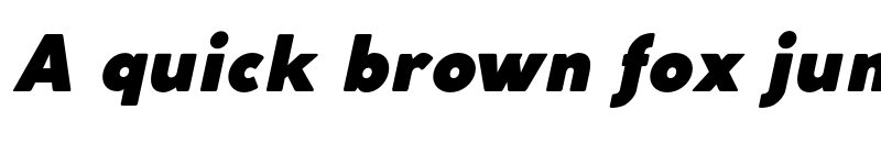 Preview of FONTSPRING DEMO - Coco Gothic ExtBlk Italic font