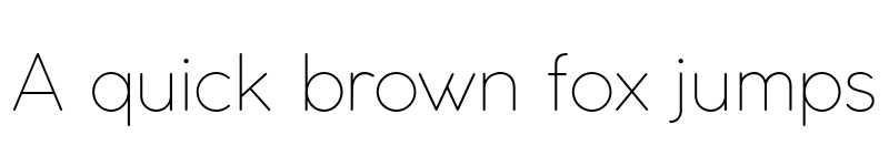 Preview of FONTSPRING DEMO - Coco Gothic UltraLight font