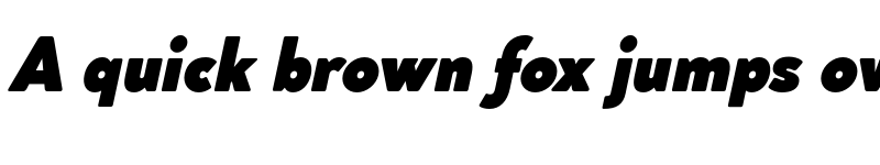Preview of FONTSPRING DEMO - Cocogoose Classic Black Italic font