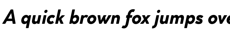 Preview of FONTSPRING DEMO - Cocogoose Classic Bold Italic font