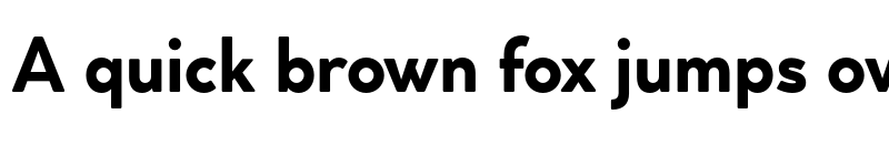 Preview of FONTSPRING DEMO - Cocogoose Classic Bold font