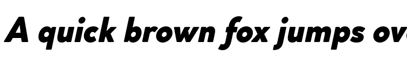 Preview of FONTSPRING DEMO - Cocogoose Classic ExtraBold Italic font