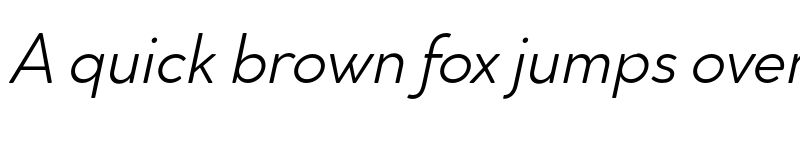 Preview of FONTSPRING DEMO - Cocogoose Classic Light Italic font