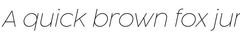 Preview of FONTSPRING DEMO - CocogoosePro Thin Italic font