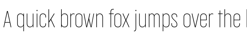 Preview of FONTSPRING DEMO - CocogooseProCm Thin Regular font