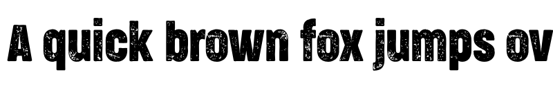 Preview of FONTSPRING DEMO - CocogooseProLetterpress Cm Regular font