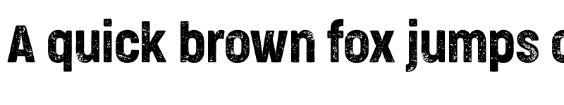 Preview of FONTSPRING DEMO - CocogooseProLetterpress Cond Regular font