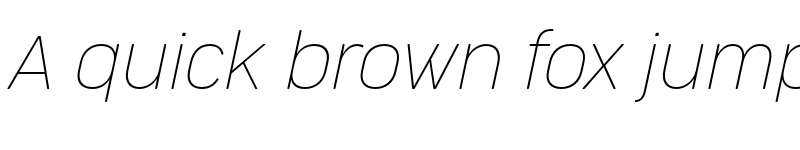 Preview of FONTSPRING DEMO - CocogooseProNarrow Thin Italic font