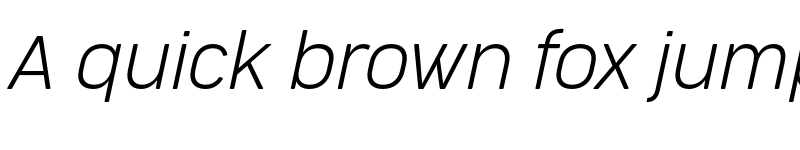 Preview of FONTSPRING DEMO - CocogooseProNarrow Ultralt Italic font