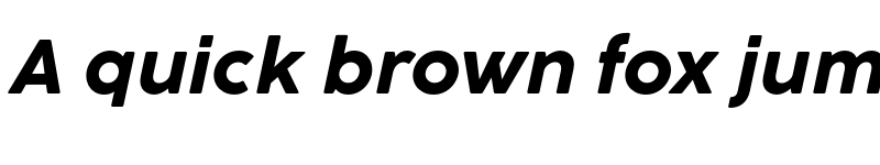 Preview of FONTSPRING DEMO - CocogooseProText Bold Italic font