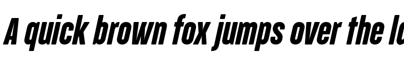 Preview of FONTSPRING DEMO - CocogooseProUltCm Italic font
