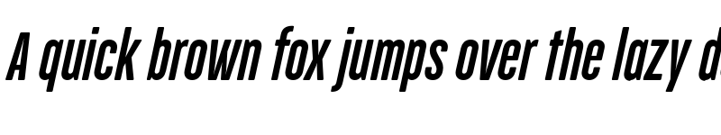 Preview of FONTSPRING DEMO - CocogooseProUltCm Semilight Italic font