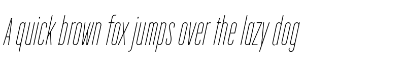 Preview of FONTSPRING DEMO - CocogooseProUltCm Thin Italic font