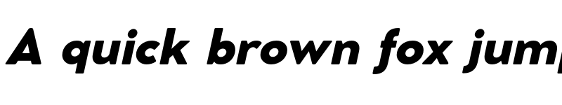 Preview of FONTSPRING DEMO - Cocomat Pro Black Italic font