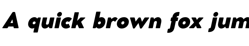 Preview of FONTSPRING DEMO - Cocomat Pro Heavy Italic font