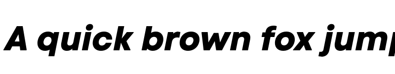 Preview of FONTSPRING DEMO - Code Next ExtraBold Italic font