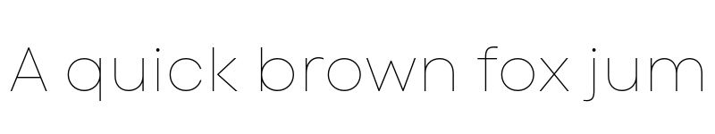 Preview of FONTSPRING DEMO - Code Next Hairline Regular font