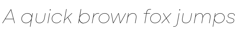 Preview of FONTSPRING DEMO - Codec Pro Thin Italic font