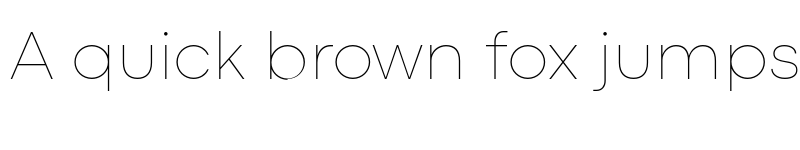 Preview of FONTSPRING DEMO - Codec Pro Thin Regular font