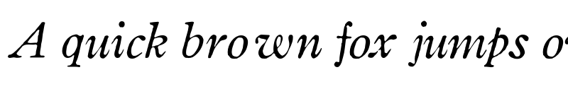 Preview of FONTSPRING DEMO - Coldstyle Italic font