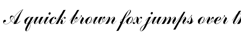 Preview of FONTSPRING DEMO - Commercial Script FS Regular font