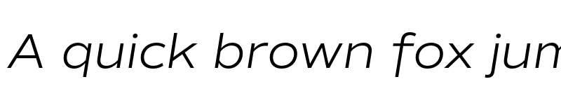 Preview of FONTSPRING DEMO - Commuters Sans Light Italic font