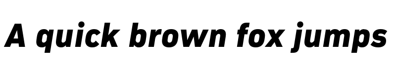 Preview of FONTSPRING DEMO - Compasse ExtraBold Italic font