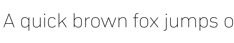 Preview of FONTSPRING DEMO - Compasse Thin Regular font
