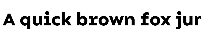 Preview of FONTSPRING DEMO - Compiler Extra Bold Regular font