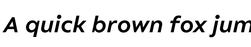 Preview of FONTSPRING DEMO - Compiler Plain Bold Italic font